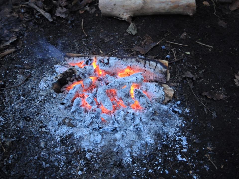 campfire ash